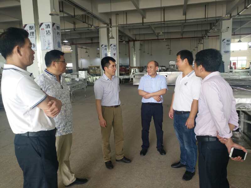 熱列歡迎惠州市領導來我司參觀調研