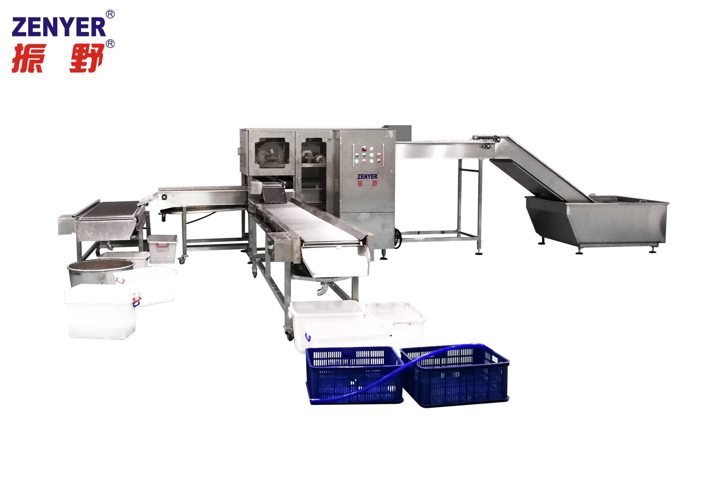 【振野產品推薦】ZYL-PS9-MS6多排蛋品清洗及自動打蛋生產線 【振野產品推薦】ZYL-PS9-MS6多排蛋品清洗及自動打蛋生產線